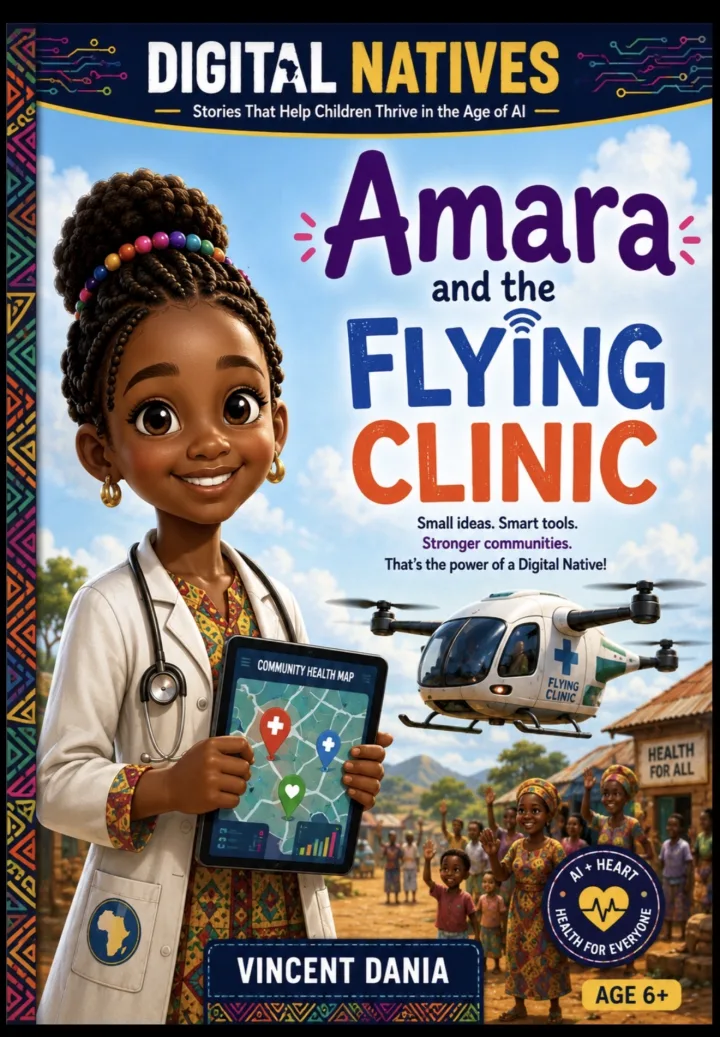 Cover of Amara and the Flying Clinic