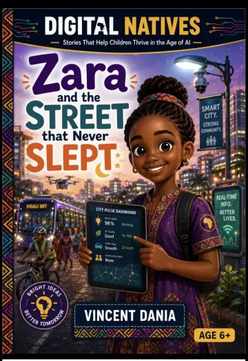 Cover of Zara and the Street That Never Slept by Vincent Dania